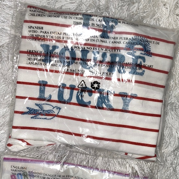 Lucky Brand Girls T-Shirt Bundle- 6X - Picture 6 of 8